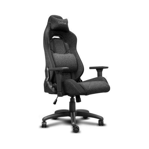 foto del prodotto sedia gaming trust 25439 gxt 723 ruya comfortable fabric grey