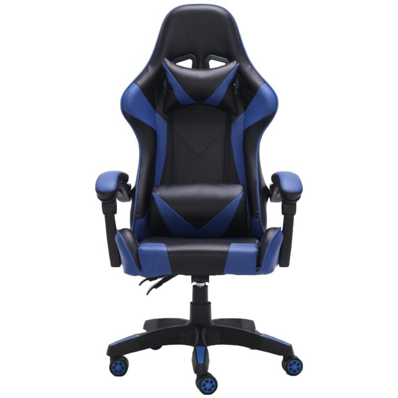 foto del prodotto sedia girevole remus blu