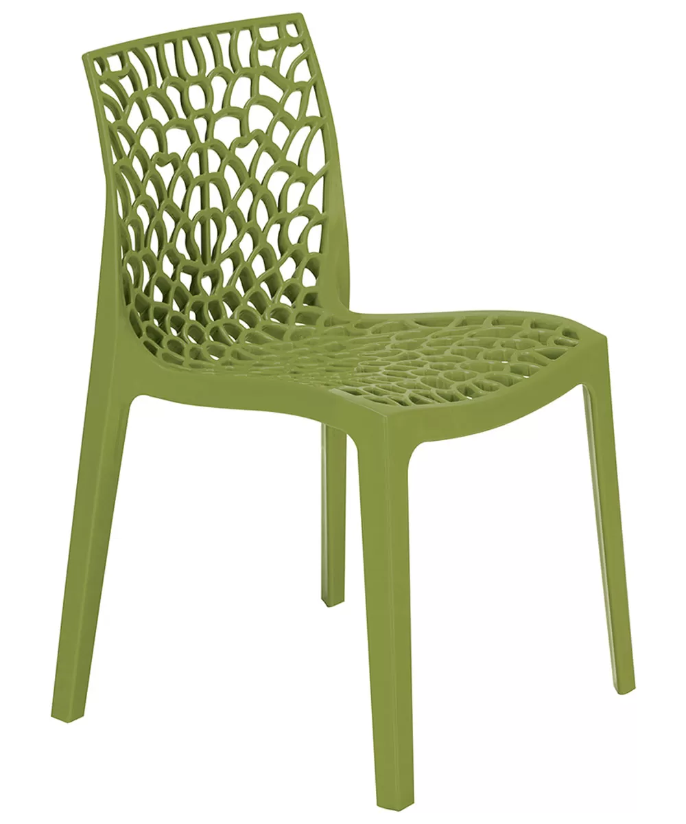 foto del prodotto sedia gruvyer polipropilene verde anice