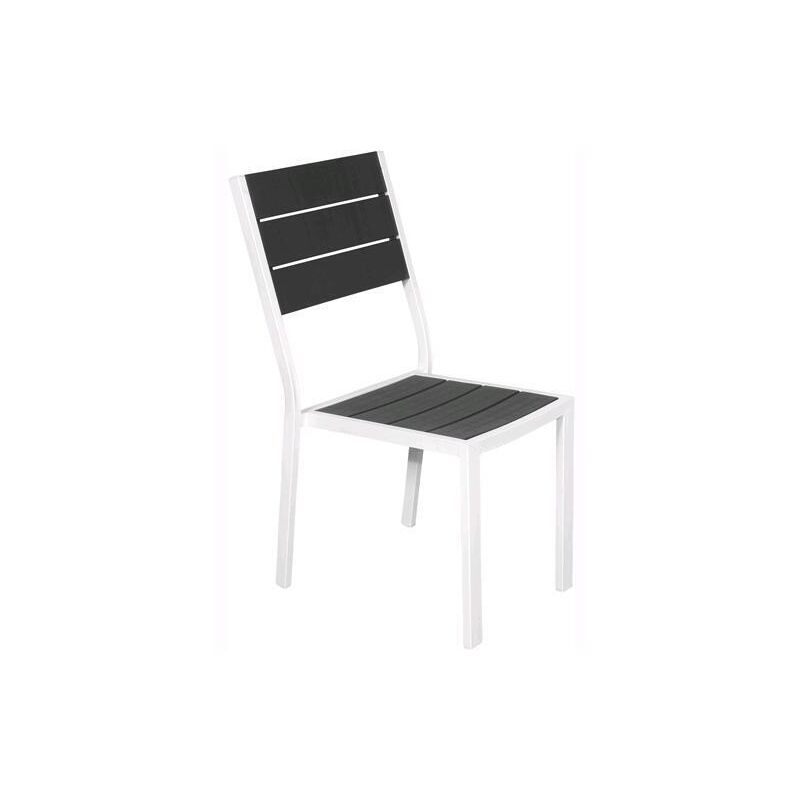 foto del prodotto sedia in metallo e pvc stintino cm. 57x45,5x88,5 papillon pezzi 2