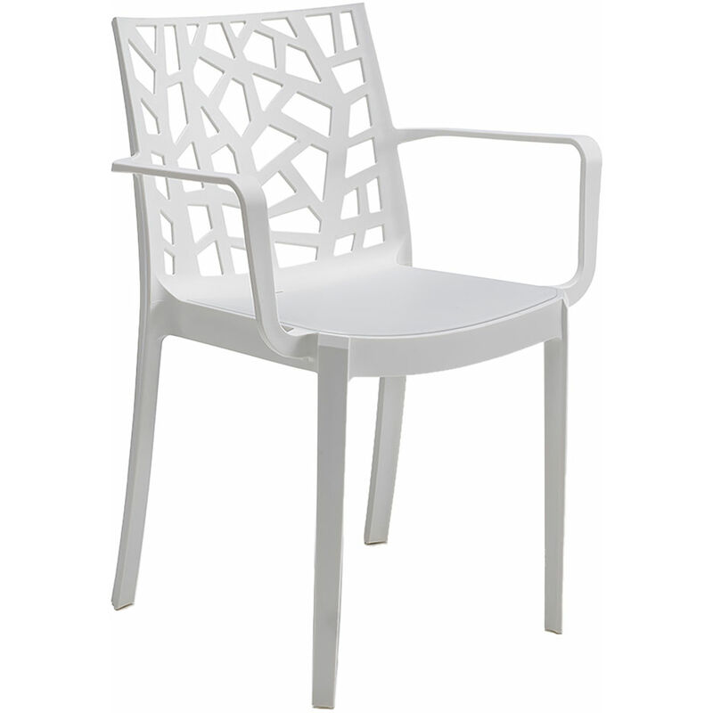 foto del prodotto sedia in polipropilene matrix armchair taupe