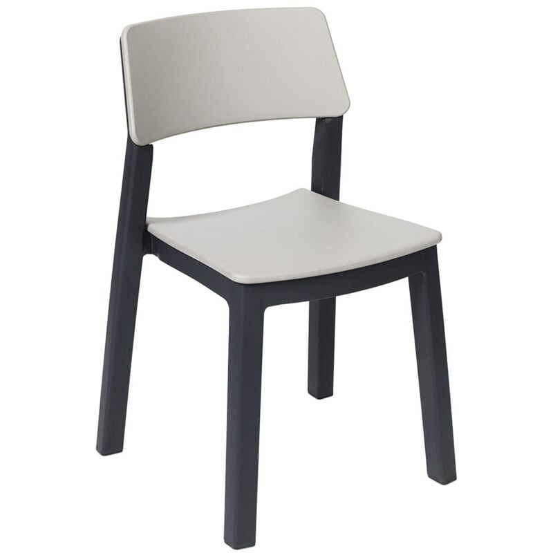 foto del prodotto sedia italia grigio talpa antracite toomax