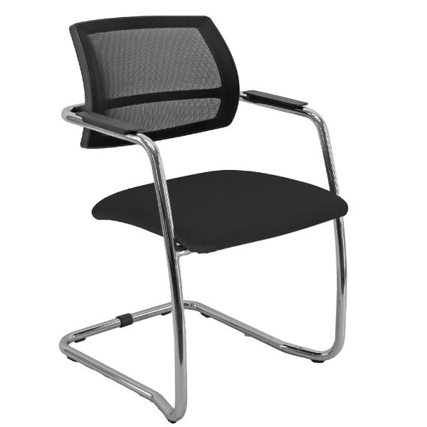 foto del prodotto sedia lithium nero ignifugo cl1