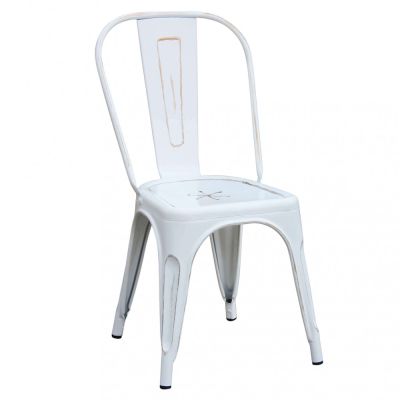 foto del prodotto sedia lola bianco antico