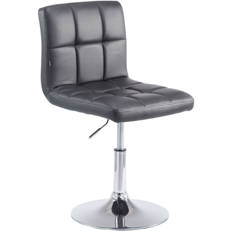 foto del prodotto sedia lounge palma v2 in similpelle nero