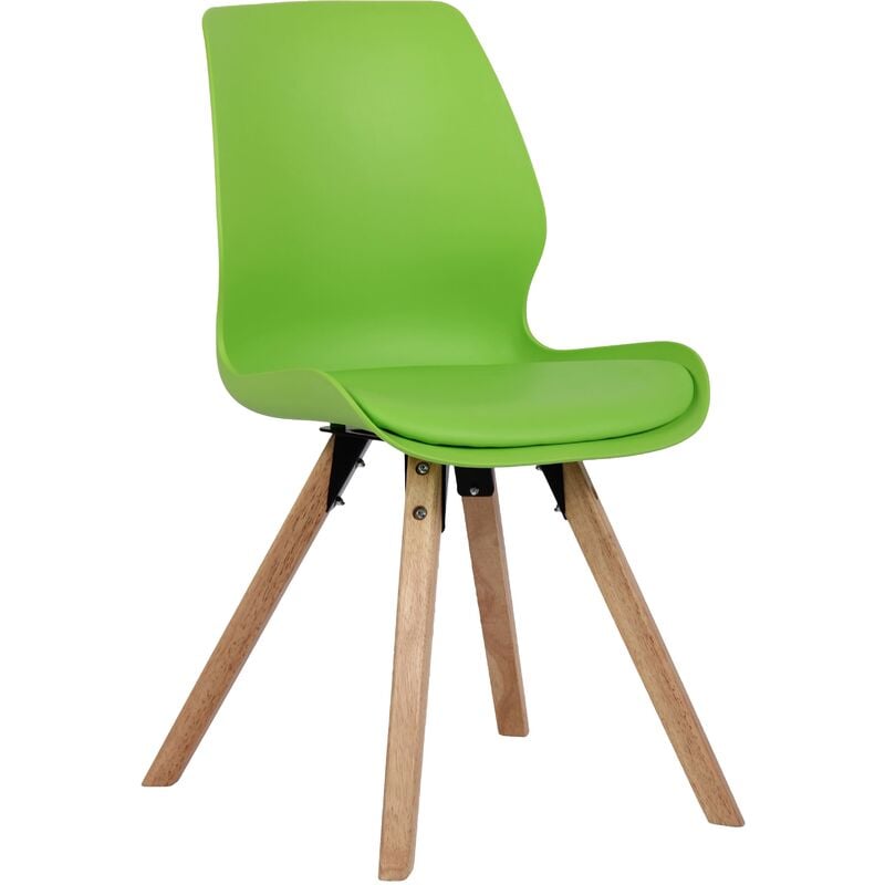 foto del prodotto sedia luna verde plastica