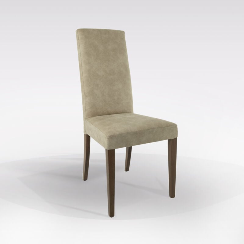 foto del prodotto sedia mod. nancy in tessuto beige