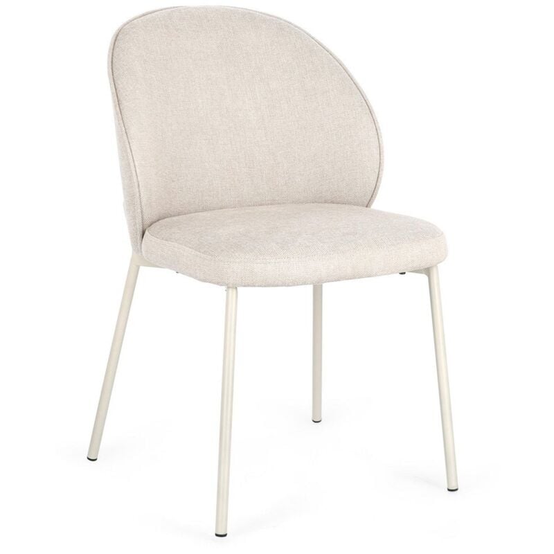 foto del prodotto sedia moderna per tavolo da pranzo 2 pezzi kendrick colore grigio scuro