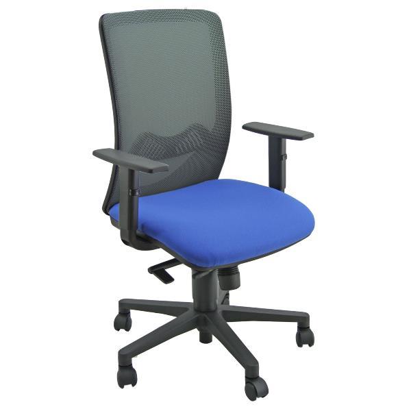 foto del prodotto sedia oper nathan blu bracc regolab