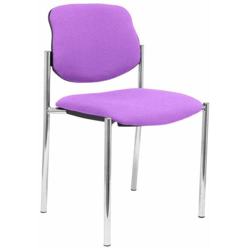 foto del prodotto sedia per reception villalgordo piqueras y crespo rbali82 lilla ecopelle