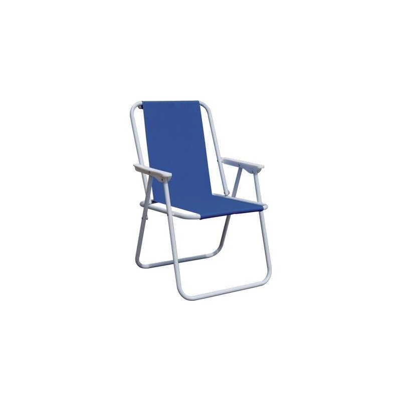 foto del prodotto sedia pic nic domus acciaio poly blu cm 57x47 h.cm 75