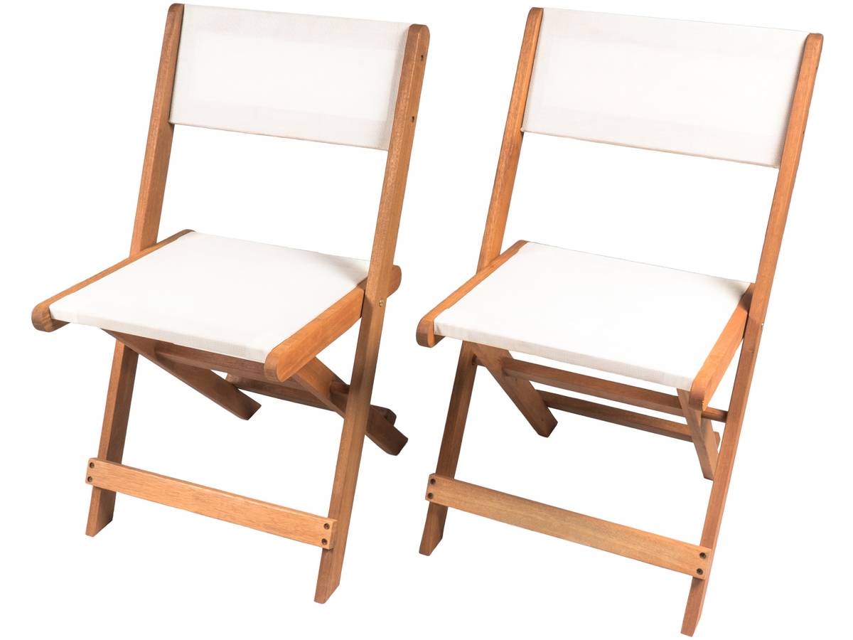 foto del prodotto sedia pieghevole in legno seoul acero beige set di 2