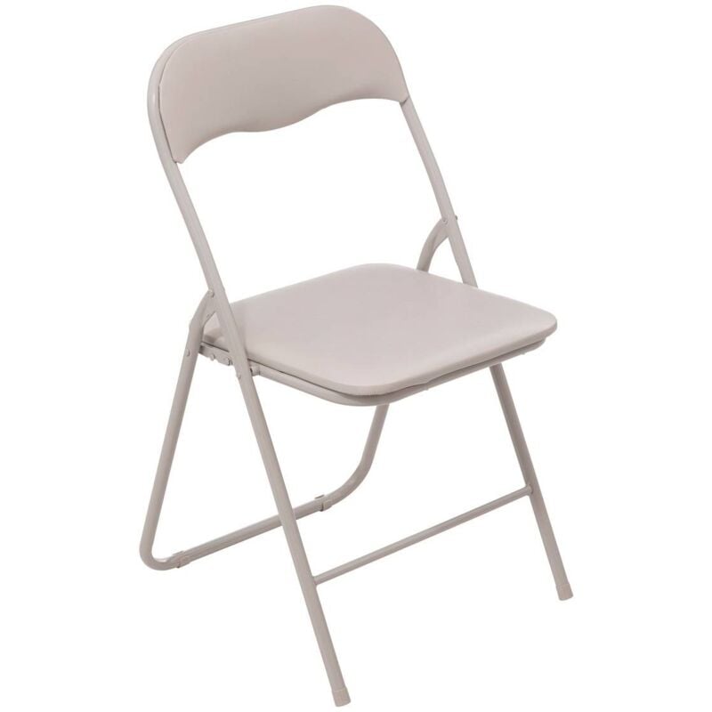 foto del prodotto sedia pieghevole in pvc beige 5five