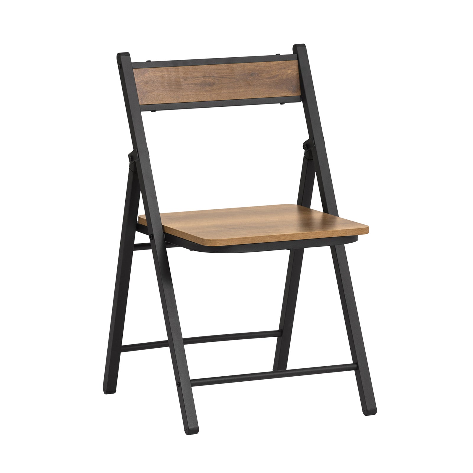 foto del prodotto sedia pieghevole sedia da cucina altezza seduta 33cm stile vintage 46x48x80 cm fst88 pf