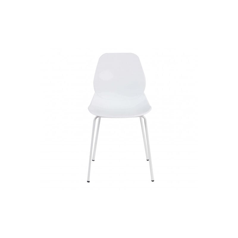 foto del prodotto sedia stoccarda in plastica di colore bianco 46 x 54 x h84 cm