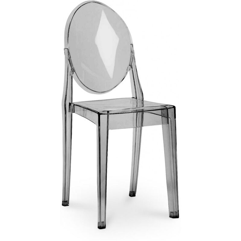 immagine 0 del prodotto sedia trasparente da pranzo victoria queen gigrio trasparente
