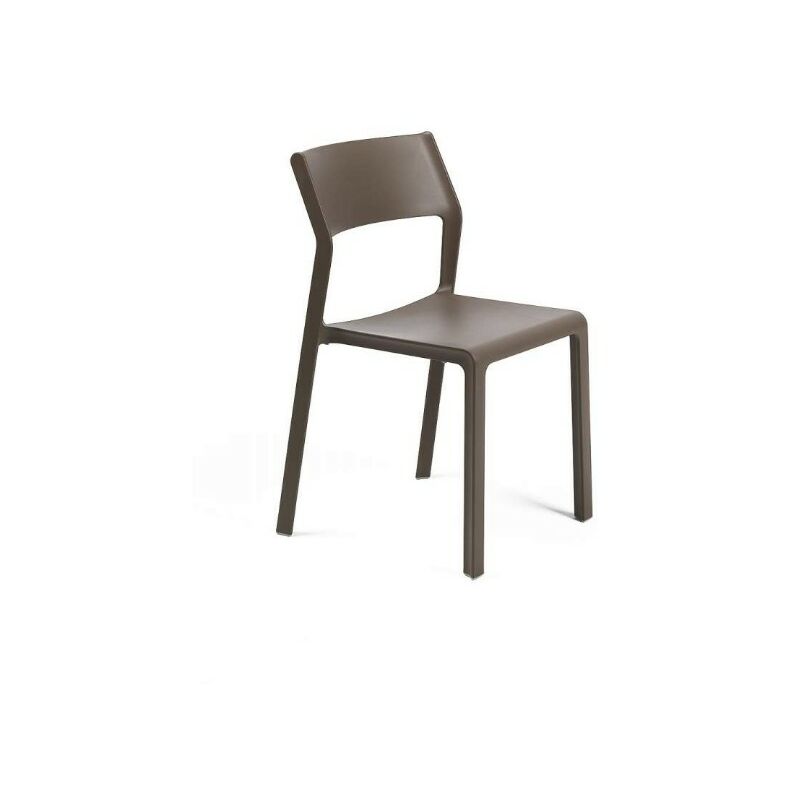 foto del prodotto sedia trill bistrot da esterno in fiberglass tabacco nardi