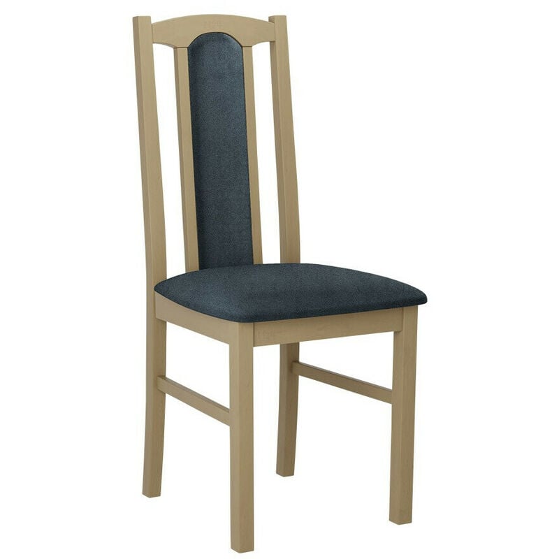 foto del prodotto sedia victorville 145, sonoma quercia, 95x43x47cm, arazzo, di legno, legno, mobile gi assemblato