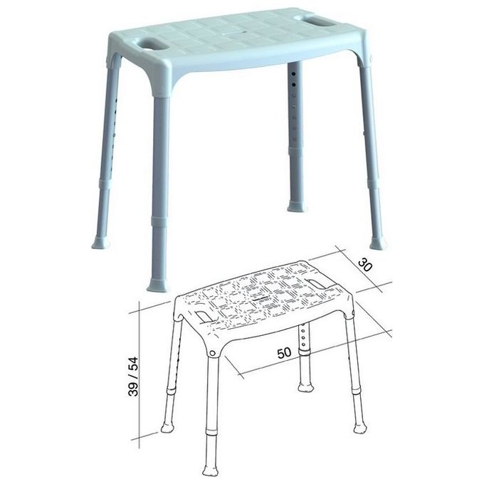 foto del prodotto sedie da doccia regolabile