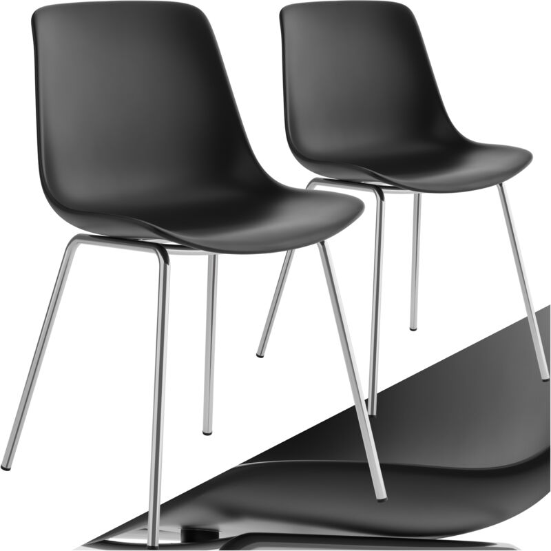 foto del prodotto sedie in plastica mave, ergonomiche, 120 kg sedie polipropilene, sedia sala da pranzo, sedie per sala da pranzo set di 2