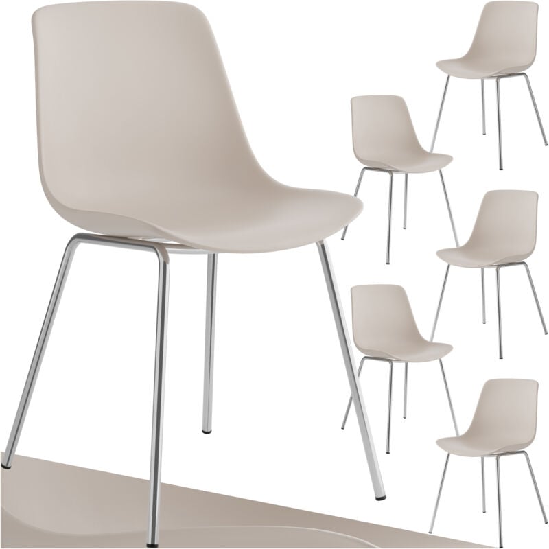 foto del prodotto sedie in plastica mave, ergonomiche, 120 kg sedie polipropilene, sedia sala da pranzo, sedie per sala da pranzo set di 6