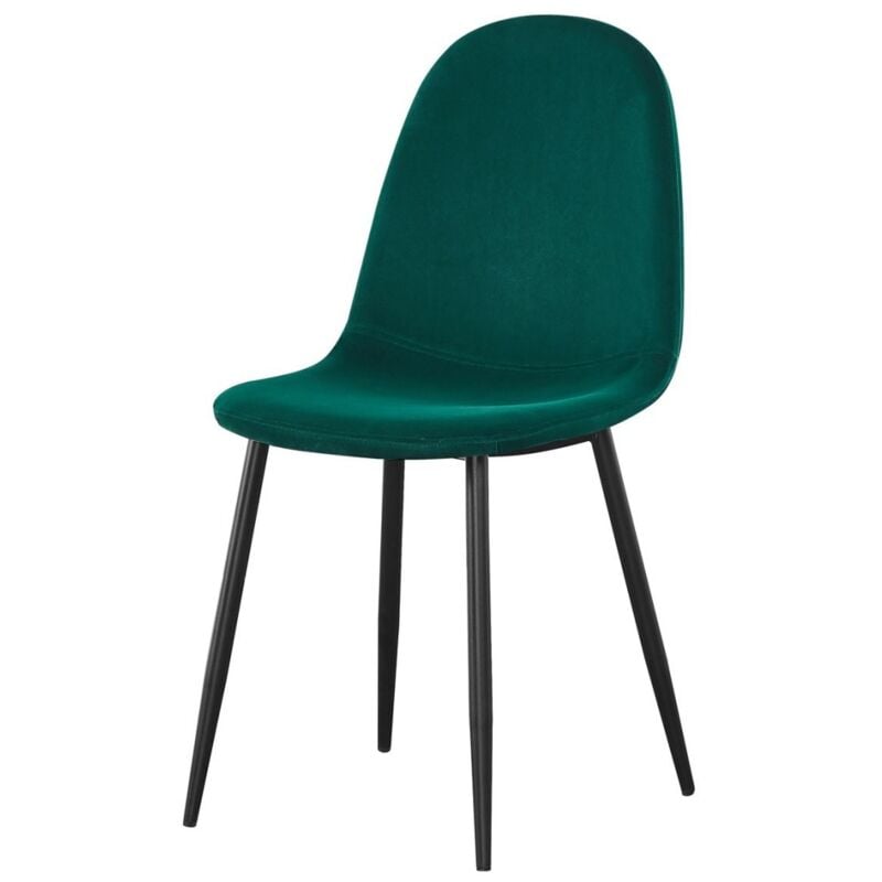 foto del prodotto sedie verdi design collezione boyld set di 4 sedie. sedie da sala da pranzo o cucina.