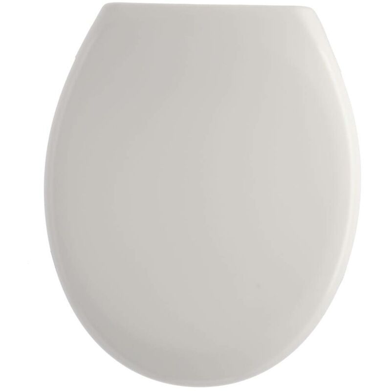 foto del prodotto sedile a goccia in pp da 18 pollici con fissaggi in acciaio inox bianco tendance