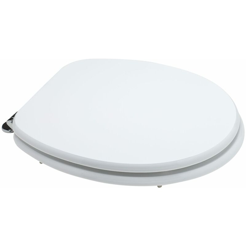 foto del prodotto sedile copri wc universale bianco con antibatterico