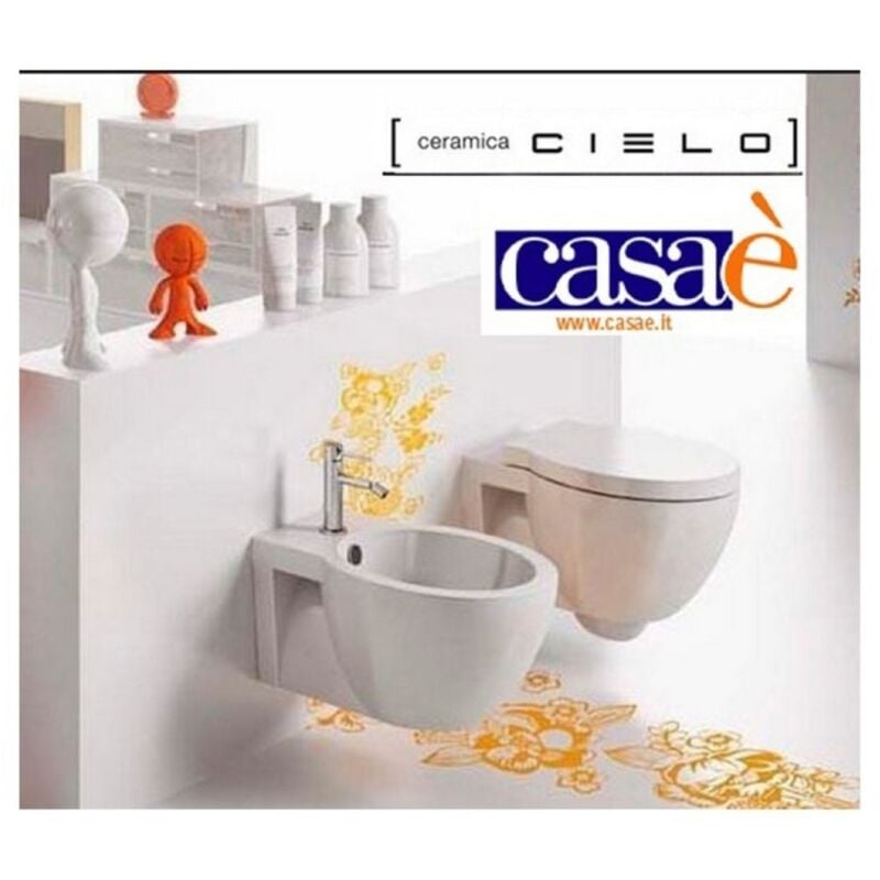 foto del prodotto sedile coprivaso wc vaso chiusura rallentata easy bianco cielo ceramica