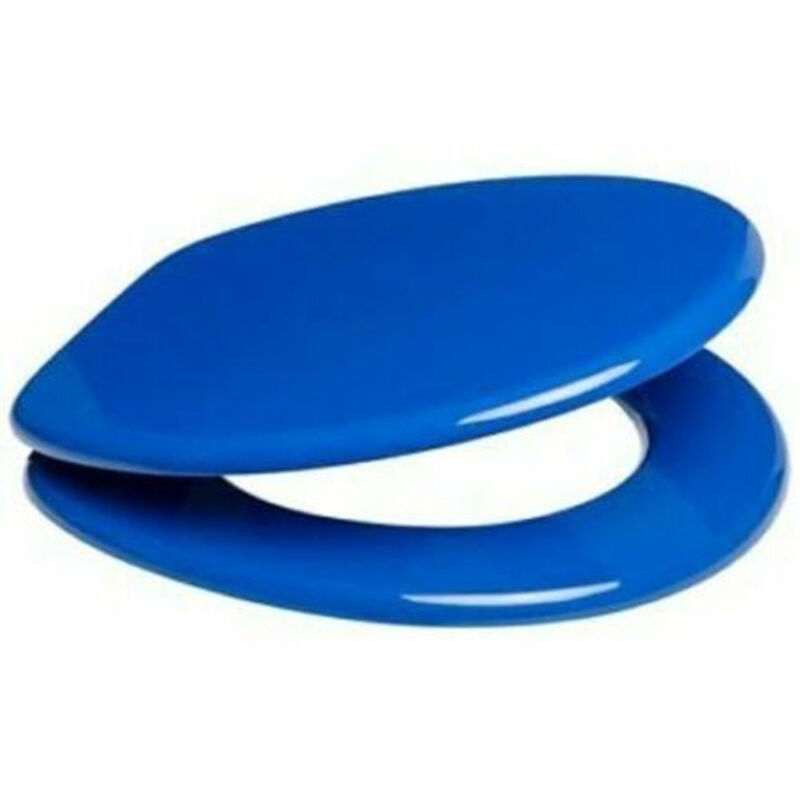 foto del prodotto sedile coprivaso wc water copriwater bagno in pvc universale blu trade shop traesio