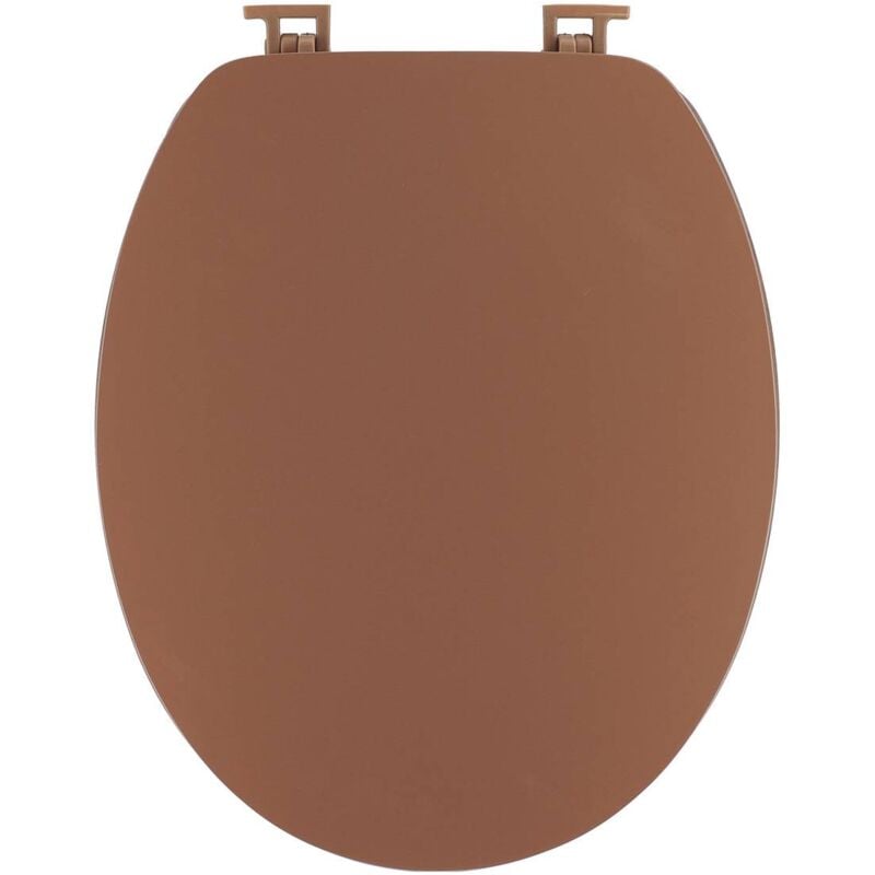 foto del prodotto sedile e coperchio in mdf da 18 pollici con design acacia chiusure in plastica ambra tendance