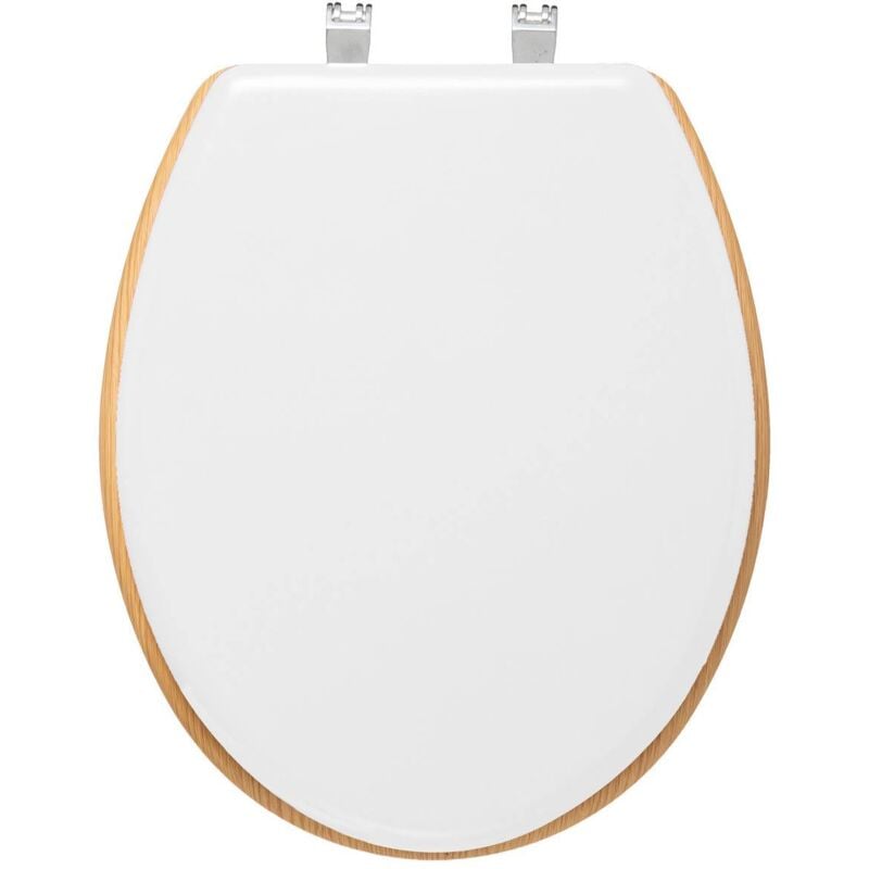 foto del prodotto sedile per wc in legno bianco modern color 5five