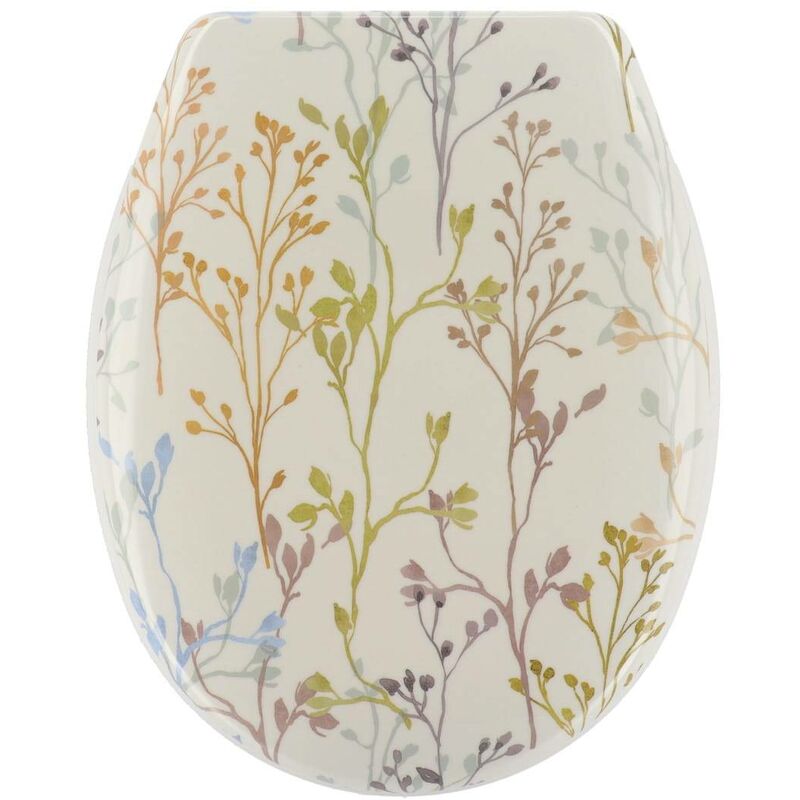 foto del prodotto sedile per wc in thermodur da 18 pollici con fissaggi in plastica gardena tendance