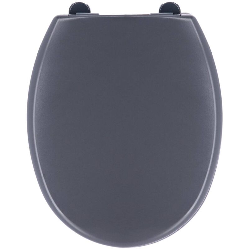 foto del prodotto sedile per wc thermodur 18 fermi in plastica anticaduta grigio tendance