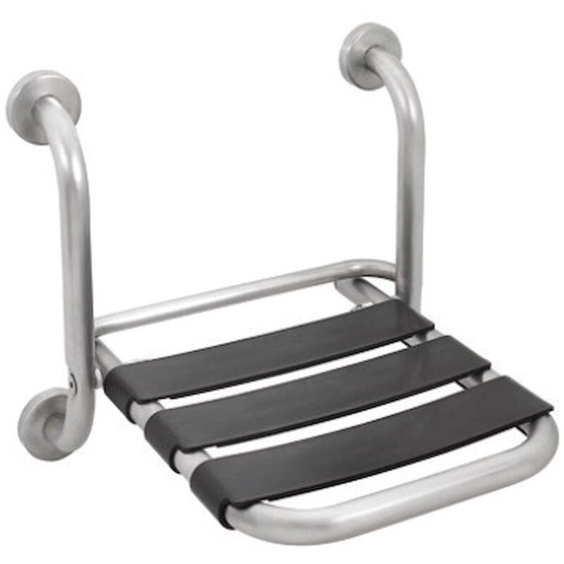 foto del prodotto sedile ribaltabile per doccia inox satinato codice prod dsv16180 scelto da desivero