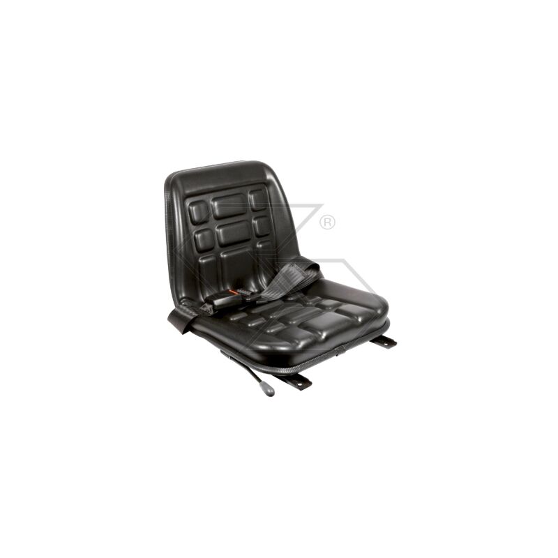 foto del prodotto sedile stretto con guida e cintura di sicurezza cobo per trattore agricolo