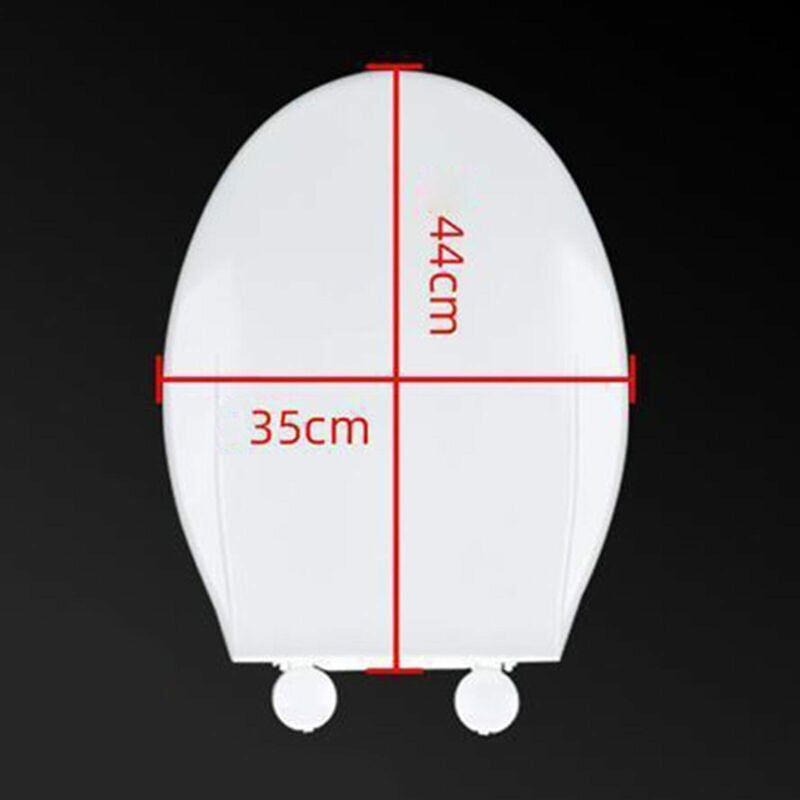 foto del prodotto sedile wc allungato subacqueo con coperchio sedile per l addestramento al vasino incorporato chiusura rallentata facile da installare