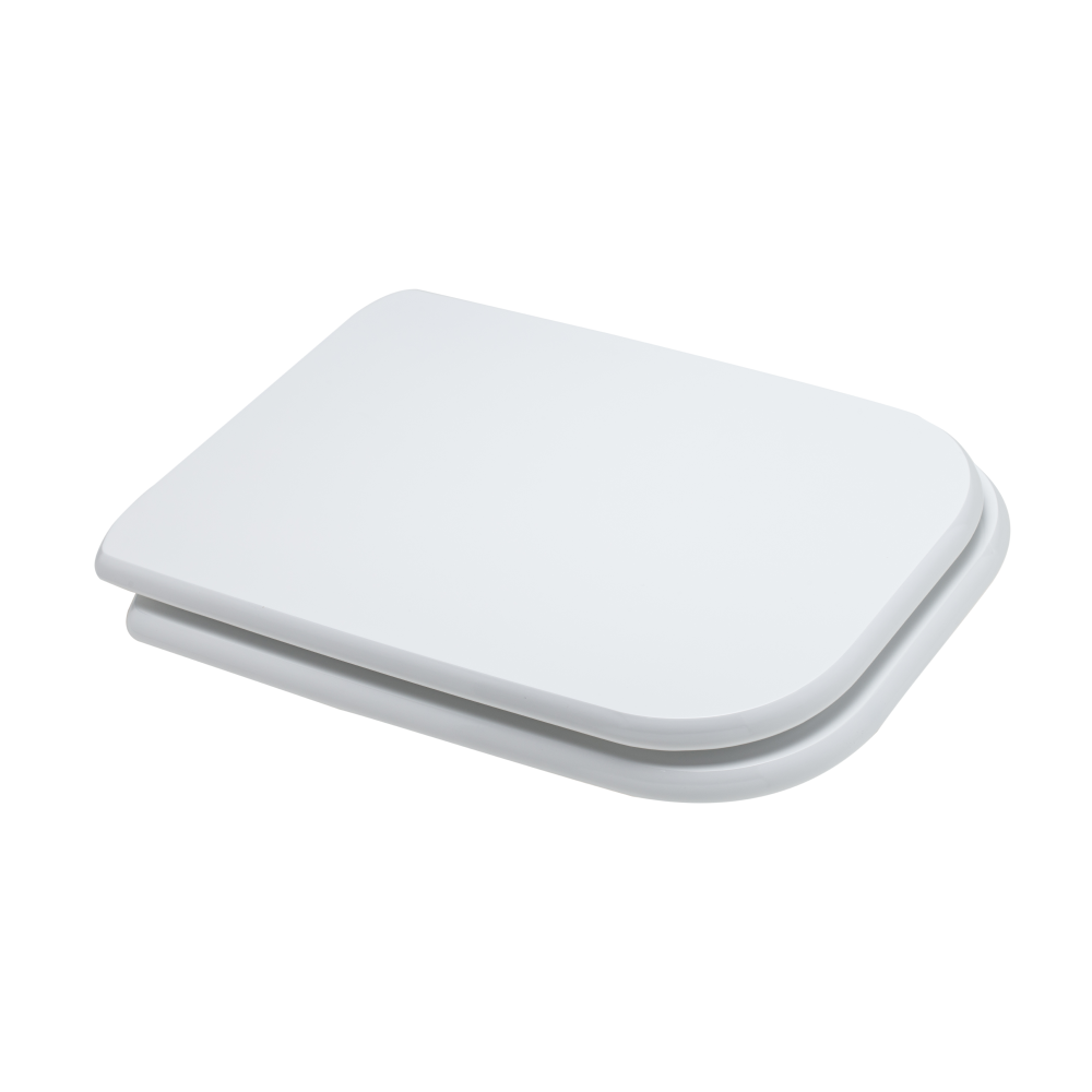 foto del prodotto sedile wc compatibile conca bianco