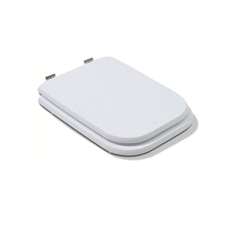 foto del prodotto sedile wc coprivaso compatibile conca ideal standard copriwc bagno ricambio mdf