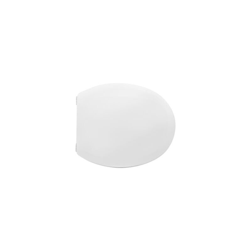 foto del prodotto sedile wc coprivaso per catalano vaso 6l new 41,5 44 x 37 cm copriwater bianco con cerniere espansione in legno colato