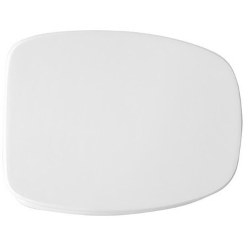 foto del prodotto sedile wc coprivaso per catalano vaso fiesta 41-46x35 cm con cerniere regolabili copriwater bianco in legno colato
