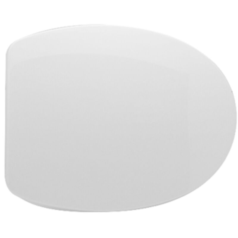 foto del prodotto sedile wc coprivaso per dolomite vaso corallo 42 45 x 37 cm copriwater bianco con cerniere regolabili in legno colato