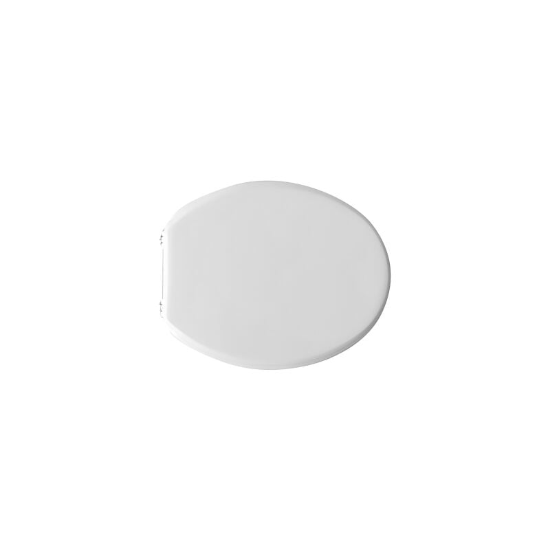 foto del prodotto sedile wc coprivaso per globo vaso prima 45,5 x 37 cm copriwater con cerniere fisse e sedile in legno colato