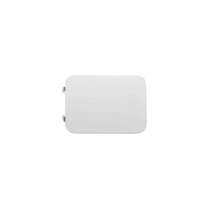 foto del prodotto sedile wc coprivaso per gravena vaso gaia 44 46,5 x 34,7 cm copriwater bianco con cerniere regolabili in legno colato