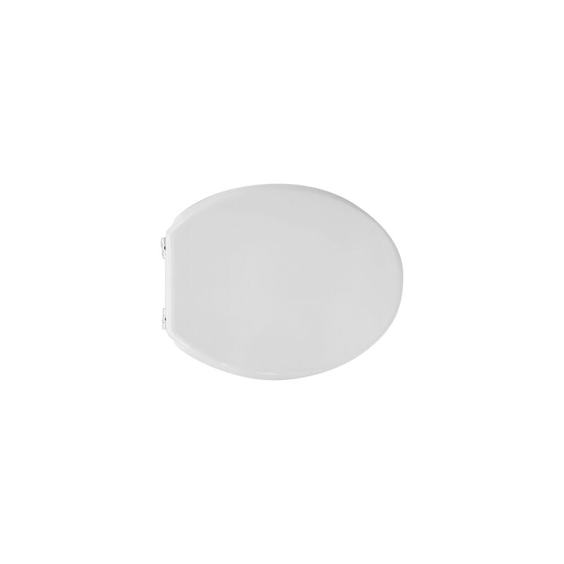foto del prodotto sedile wc coprivaso per incea vaso iside 46 x 36,5 cm copriwater con cerniere fisse e sedile in legno colato