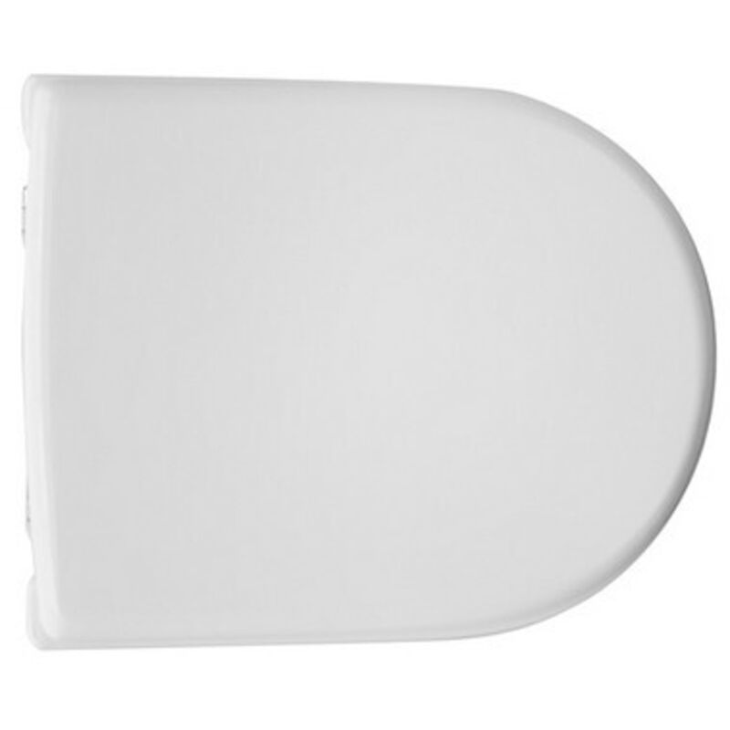 foto del prodotto sedile wc coprivaso per kerasan vaso ritmo 38-40 x 32 cm copriwater con cerniere regolabili e sedile in legno colato