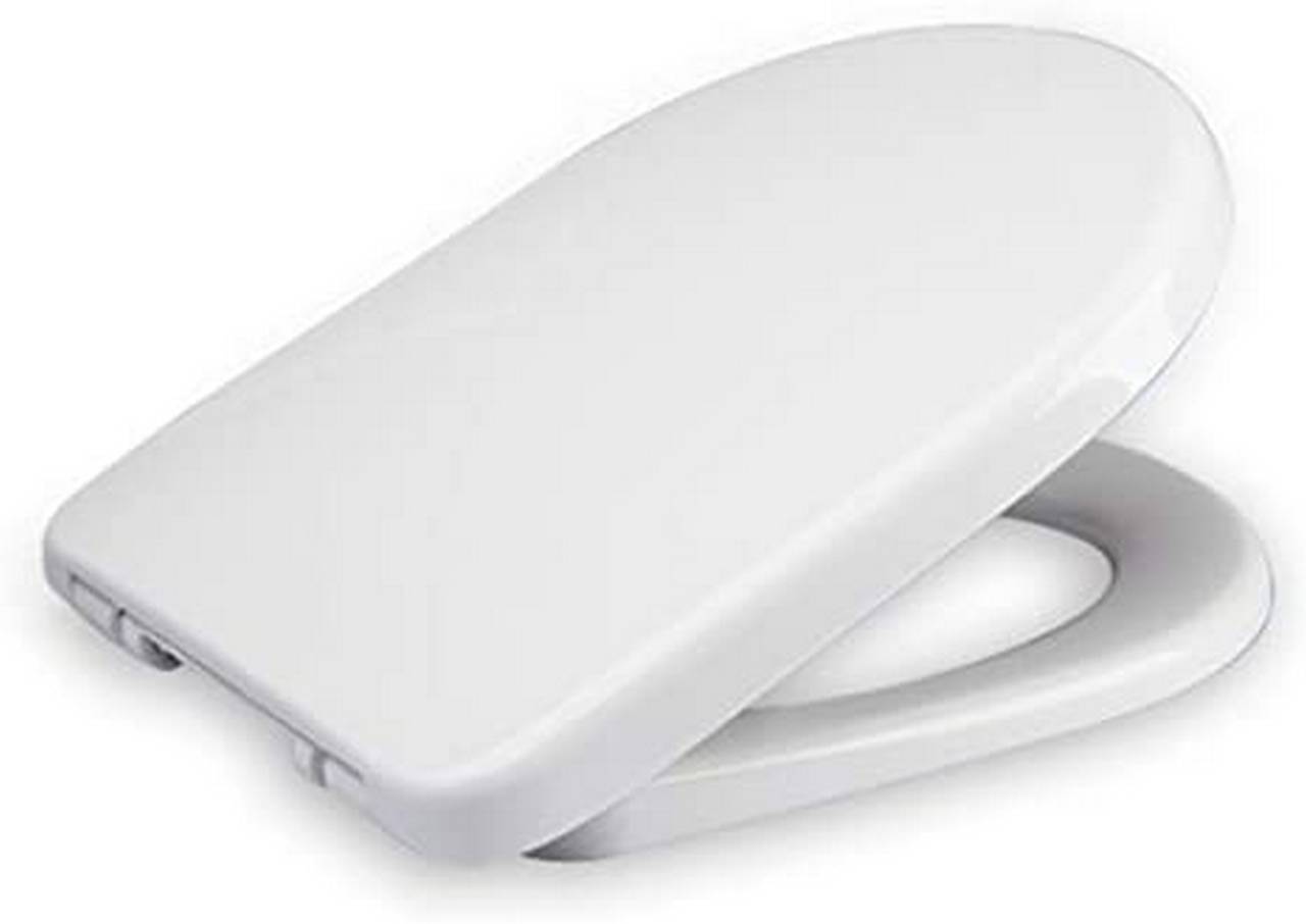 foto del prodotto sedile wc da bagno con chiusura rallentata e sgancio rapido 19 0000678