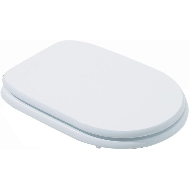 foto del prodotto sedile wc in mdf bianco modello sintesi cwats 