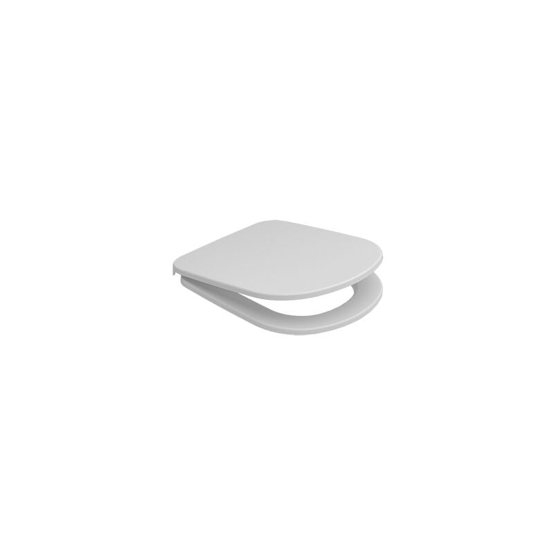 foto del prodotto sedile wc in termoindurente gemma 2 soft closing bianco.