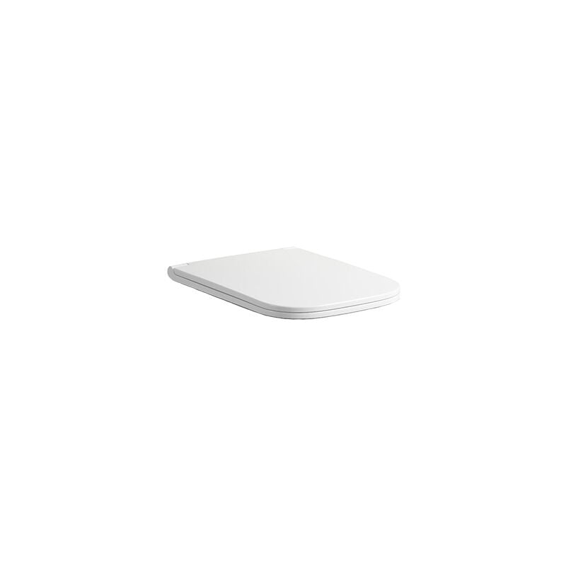 foto del prodotto sedile wc in termoindurente tulipano soft closing a sgancio rapido bianco
